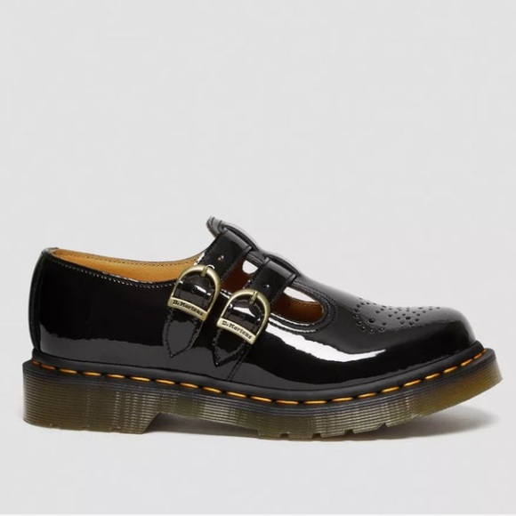 Dr. Martens 8065 Patent Leather Mary Jane Shoes - Picture 1 of 10